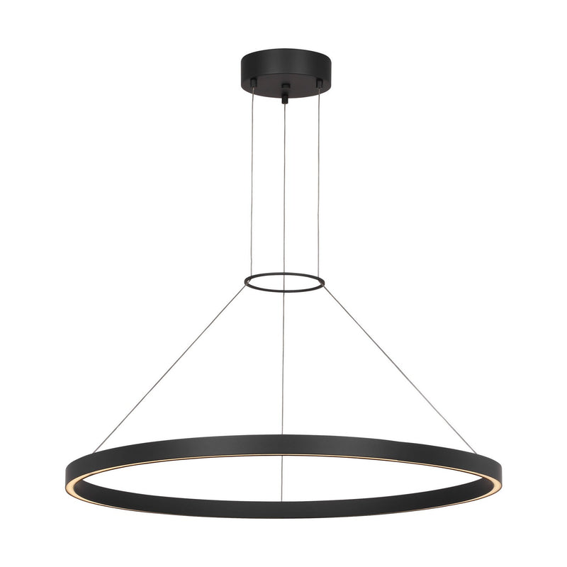 Visual Comfort Modern SLCH14930B LED Chandelier, Matte Black