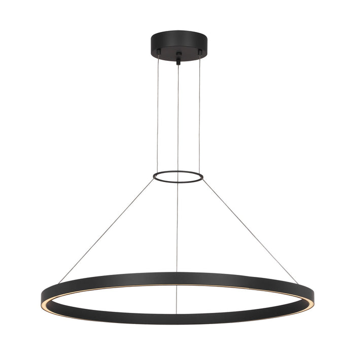 Visual Comfort Modern SLCH14930B LED Chandelier, Matte Black