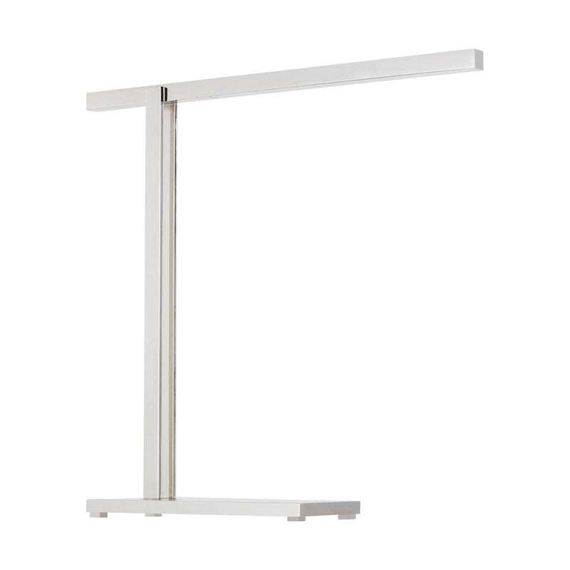 Visual Comfort Modern MDTB29627N LED Table Lamp, Polished Nickel