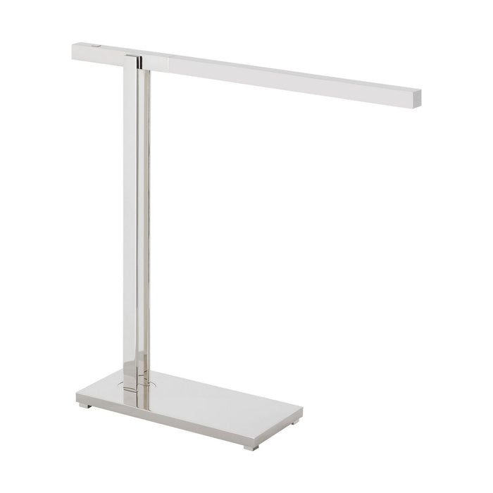 Visual Comfort Modern MDTB29627N LED Table Lamp, Polished Nickel