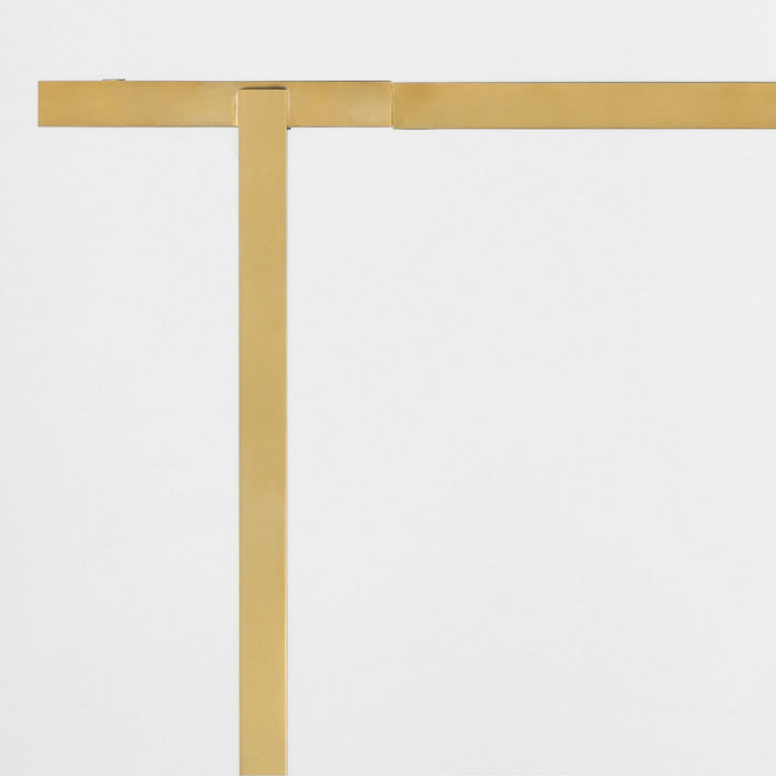 Visual Comfort Modern MDTB29627NB LED Table Lamp, Natural Brass
