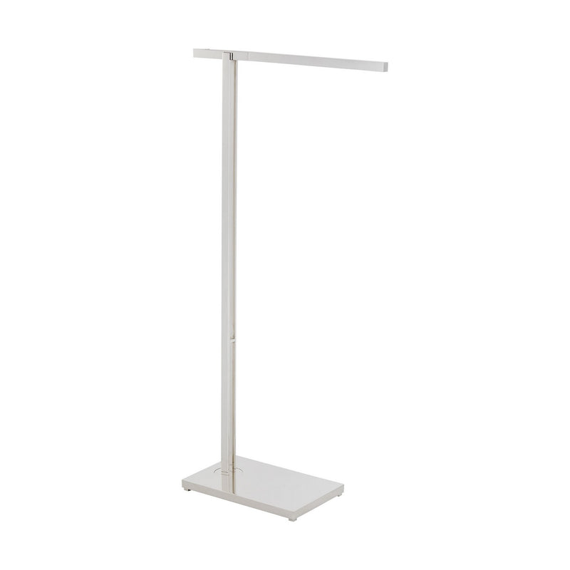 Visual Comfort Modern MDFL29727N LED Floor Lamp, Polished Nickel