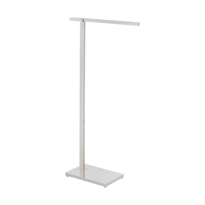 Visual Comfort Modern MDFL29727N LED Floor Lamp, Polished Nickel