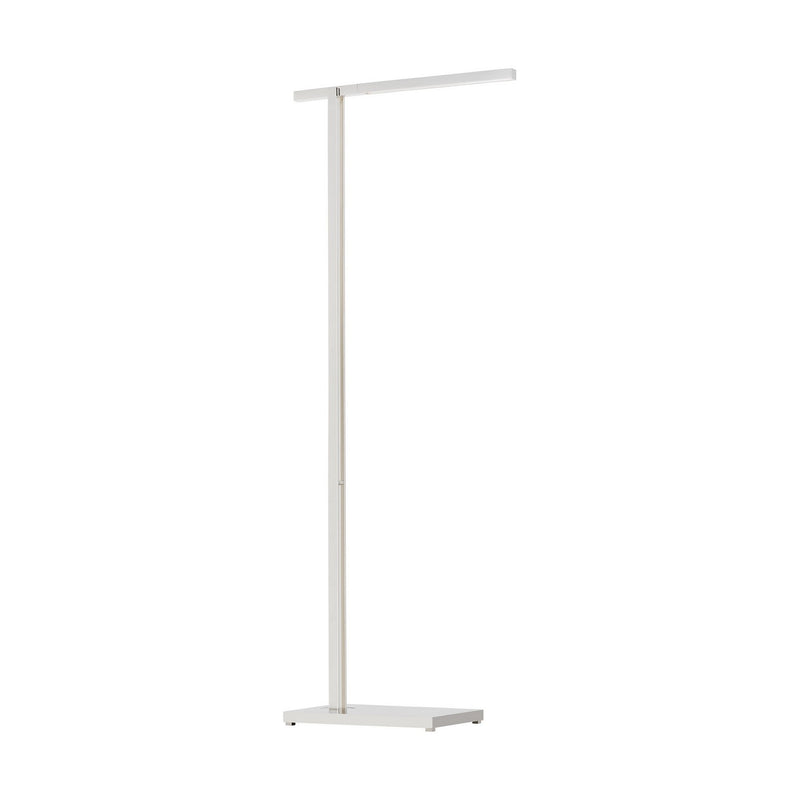 Visual Comfort Modern MDFL29827N LED Floor Lamp, Polished Nickel