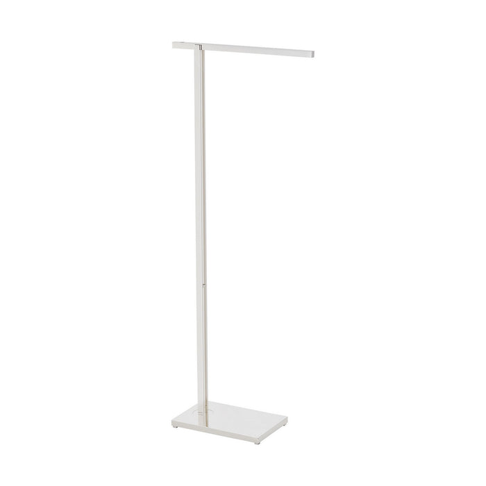 Visual Comfort Modern MDFL29827N LED Floor Lamp, Polished Nickel