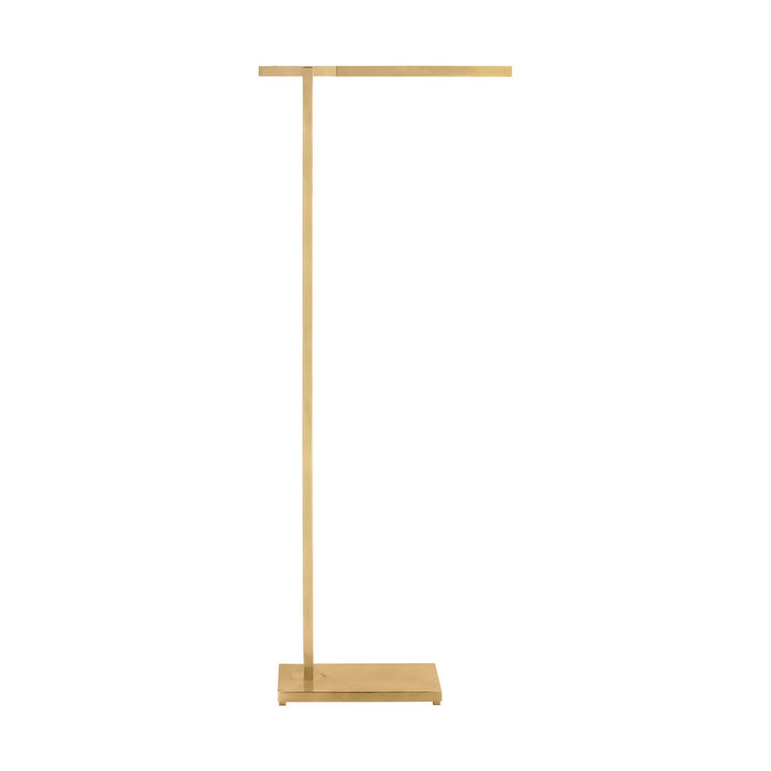 Visual Comfort Modern MDFL29827NB LED Floor Lamp, Natural Brass