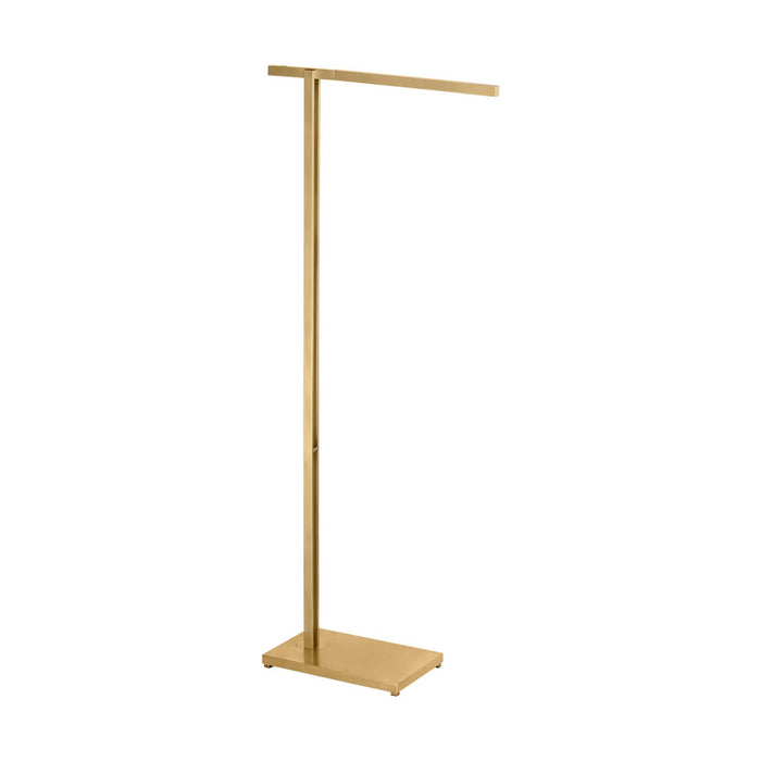 Visual Comfort Modern MDFL29827NB LED Floor Lamp, Natural Brass