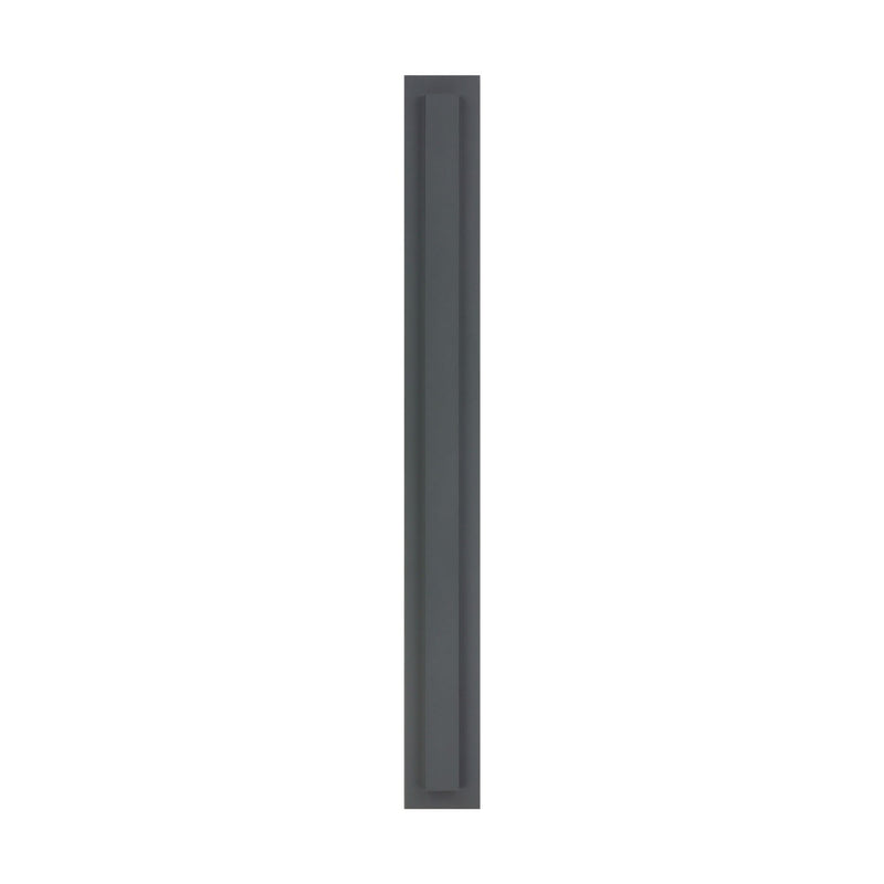 Visual Comfort Modern SLOWS30130H LED Outdoor Wall Mount, Charcoal