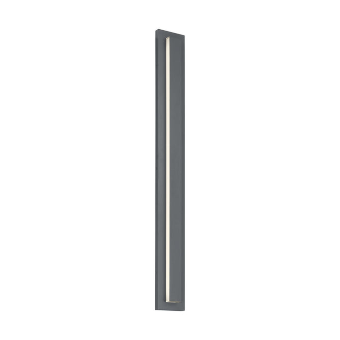 Visual Comfort Modern SLOWS30130H LED Outdoor Wall Mount, Charcoal