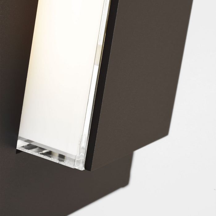 Visual Comfort Modern SLOWS30130Z LED Outdoor Wall Mount, Outdoor Bronze