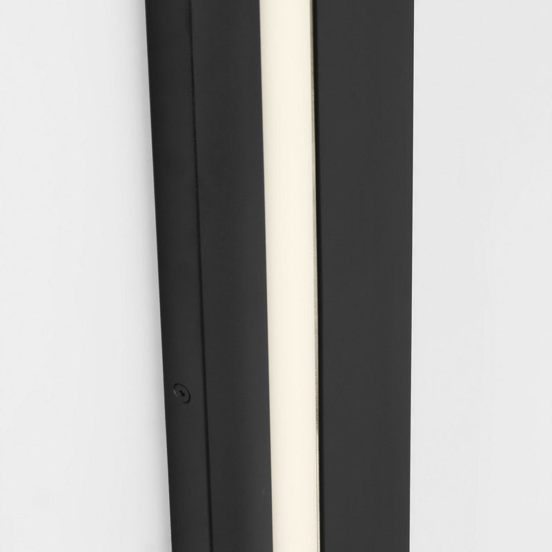 Visual Comfort Modern SLOWS30230B LED Outdoor Wall Mount, Black
