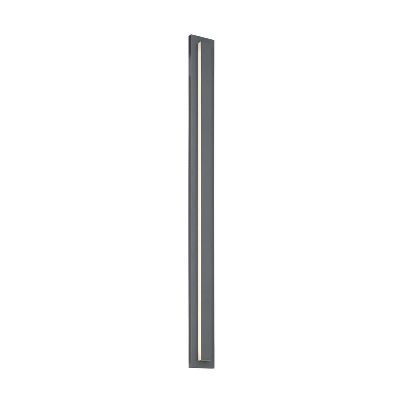 Visual Comfort Modern SLOWS30230H LED Outdoor Wall Mount, Charcoal