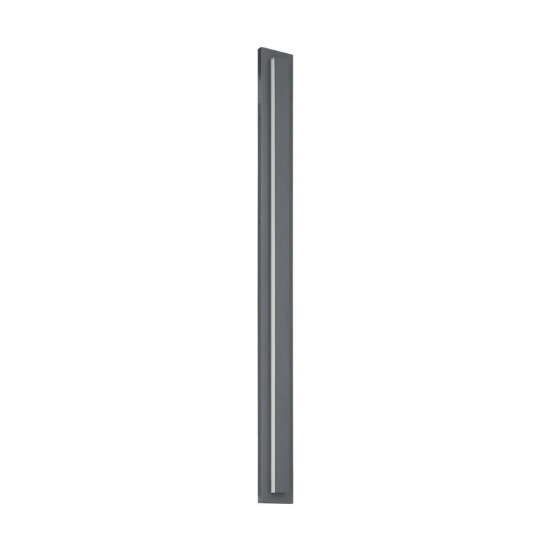 Visual Comfort Modern SLOWS30230H LED Outdoor Wall Mount, Charcoal