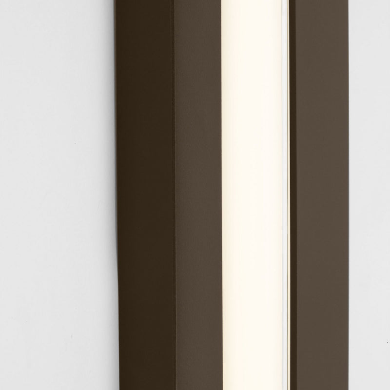 Visual Comfort Modern SLOWS30230Z LED Outdoor Wall Mount, Outdoor Bronze