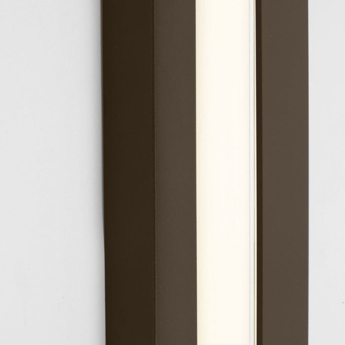 Visual Comfort Modern SLOWS30230Z LED Outdoor Wall Mount, Outdoor Bronze