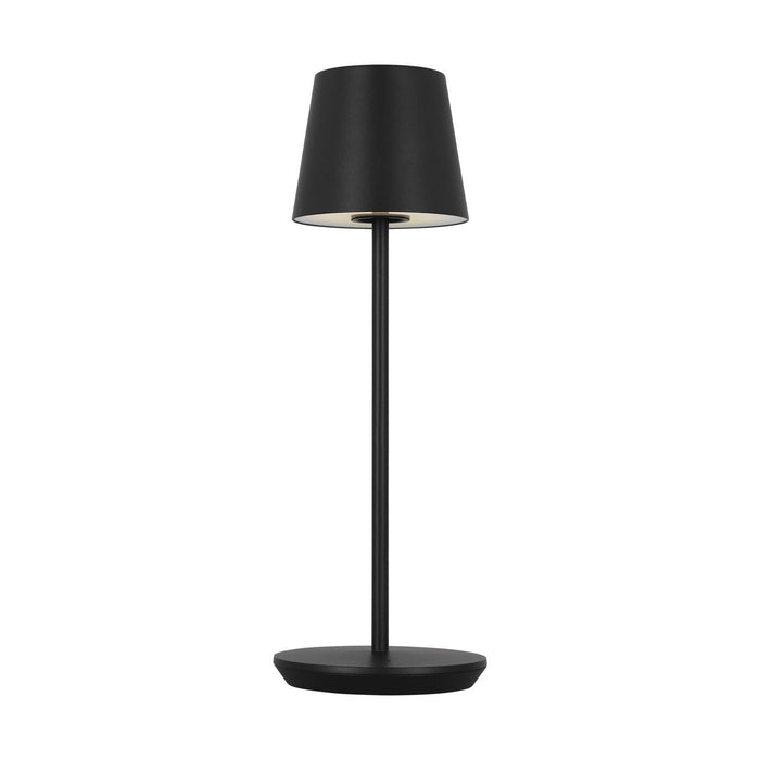 Visual Comfort Modern SLTB25827B LED Table Lamp, Black