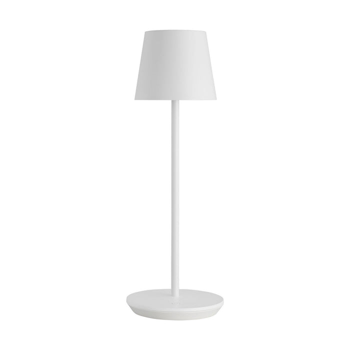 Visual Comfort Modern SLTB25827W LED Table Lamp, Matte White