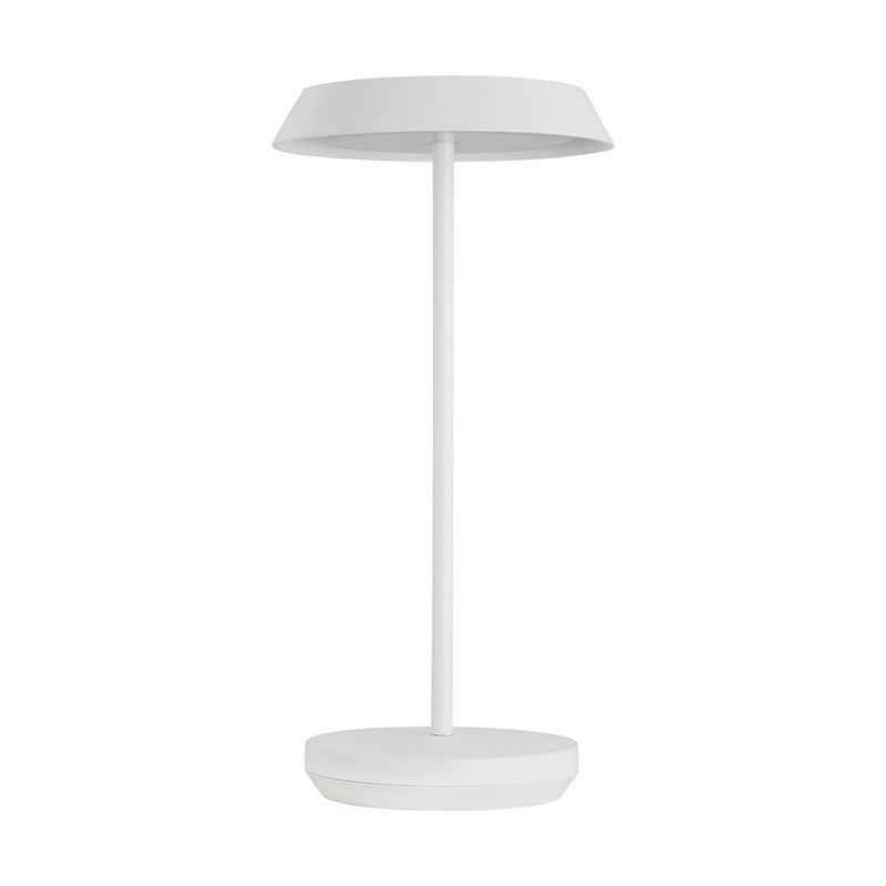 Visual Comfort Modern SLTB25927W LED Table Lamp, Matte White