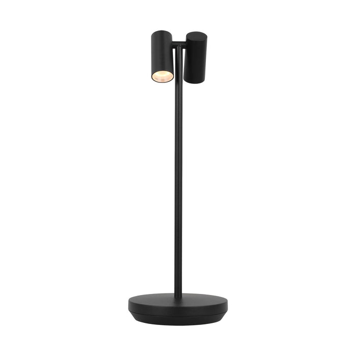 Visual Comfort Modern SLTB27027B LED Table Lamp, Black