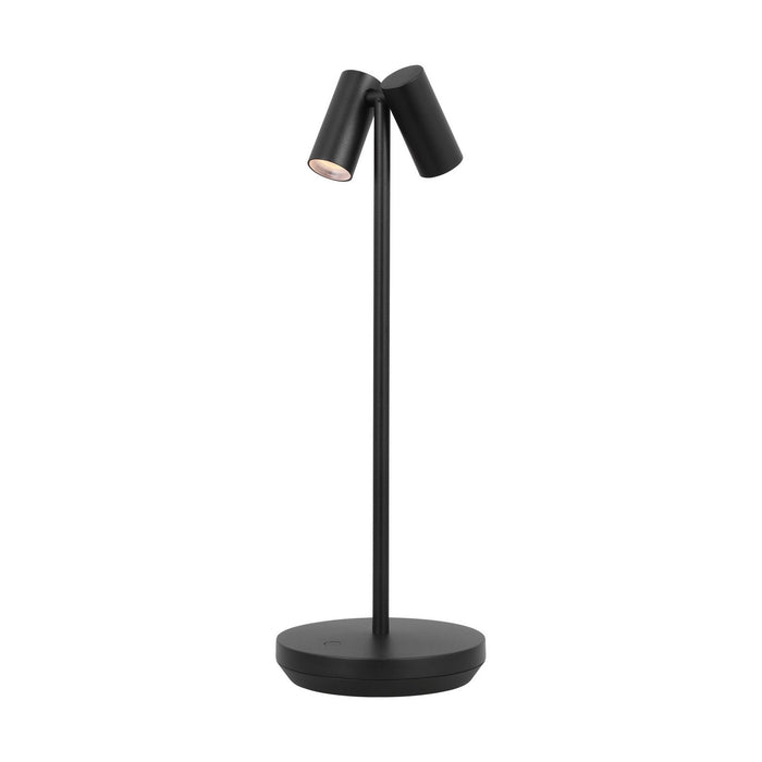 Visual Comfort Modern SLTB27027B LED Table Lamp, Black