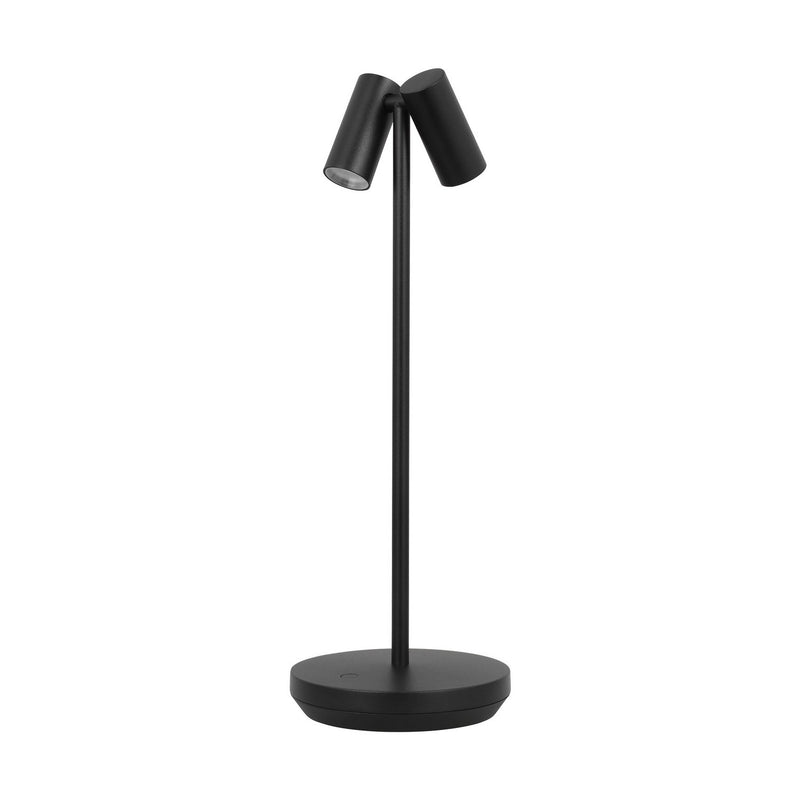 Visual Comfort Modern SLTB27027B LED Table Lamp, Black