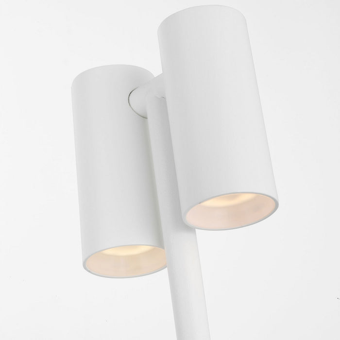 Visual Comfort Modern SLTB27027W LED Table Lamp, Matte White