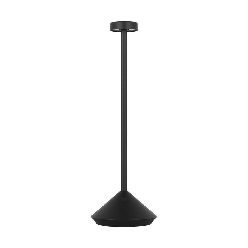 Visual Comfort Modern SLTB27127B LED Table Lamp, Black