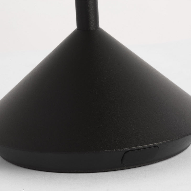 Visual Comfort Modern SLTB27127B LED Table Lamp, Black