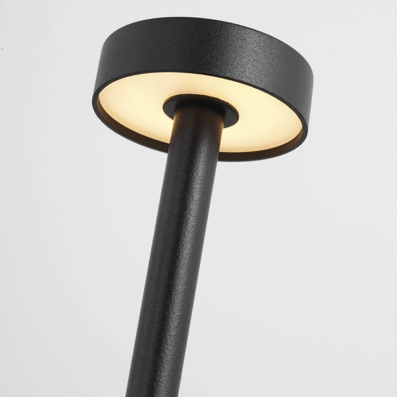 Visual Comfort Modern SLTB27127B LED Table Lamp, Black