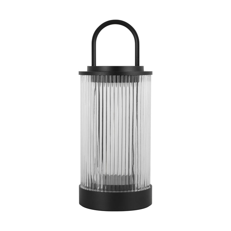 Visual Comfort Modern SLTB27227B LED Table Lamp, Black