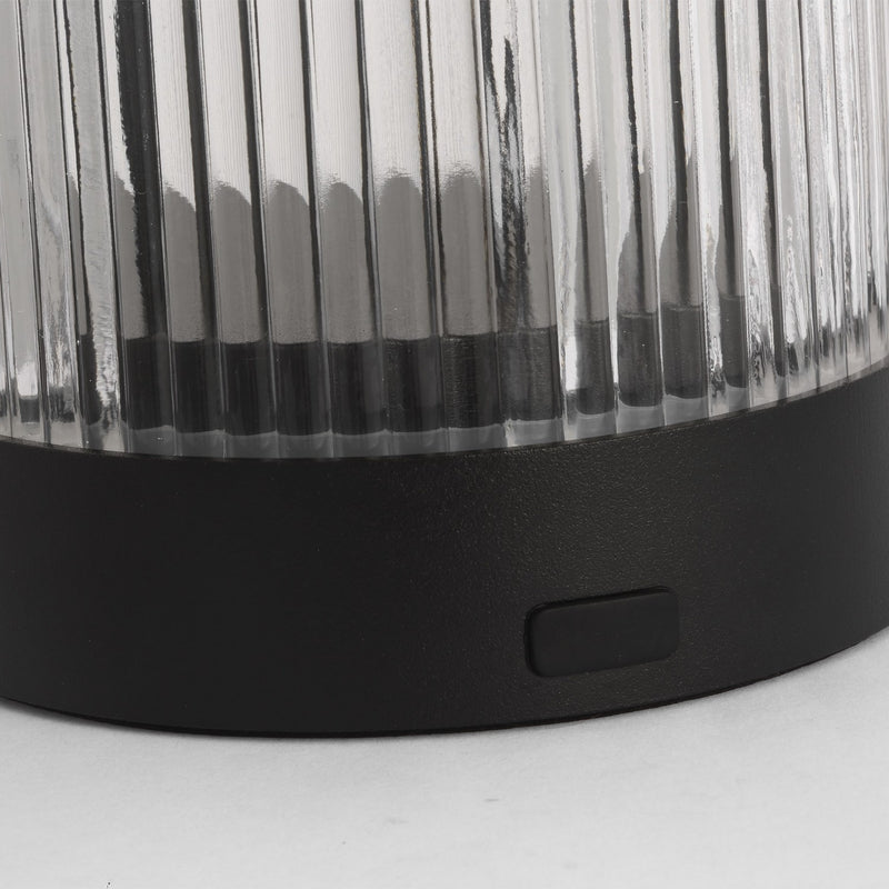 Visual Comfort Modern SLTB27227B LED Table Lamp, Black