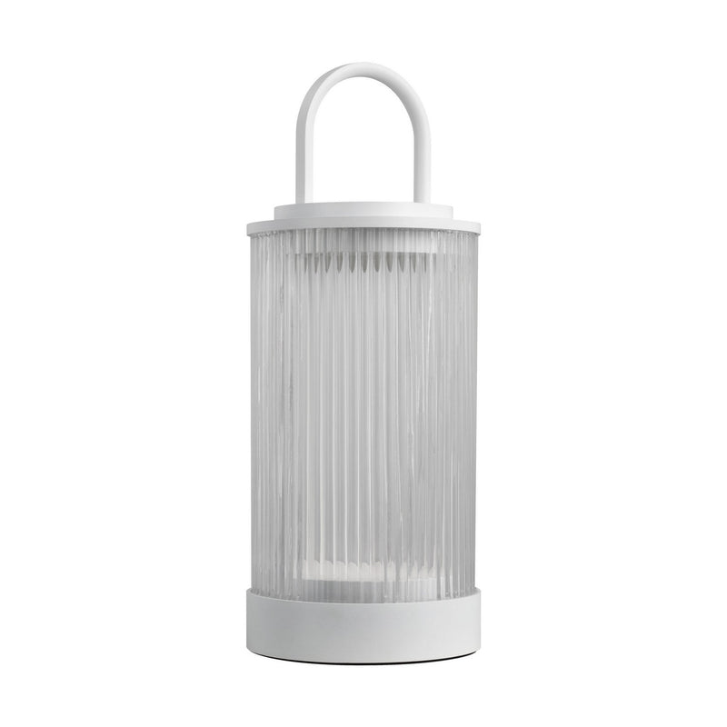 Visual Comfort Modern SLTB27227W LED Table Lamp, Matte White