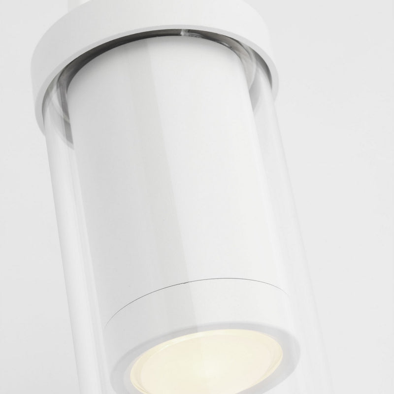 Visual Comfort Modern SLTB27327W LED Table Lamp, Matte White