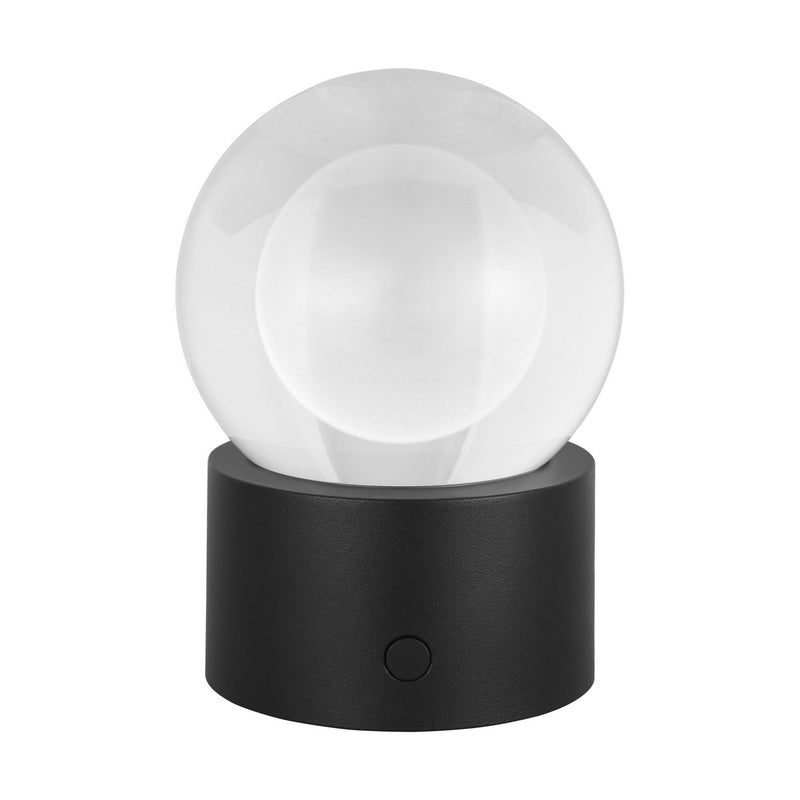 Visual Comfort Modern SLTB27427B LED Table Lamp, Black