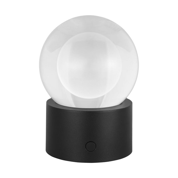 Visual Comfort Modern SLTB27427B LED Table Lamp, Black