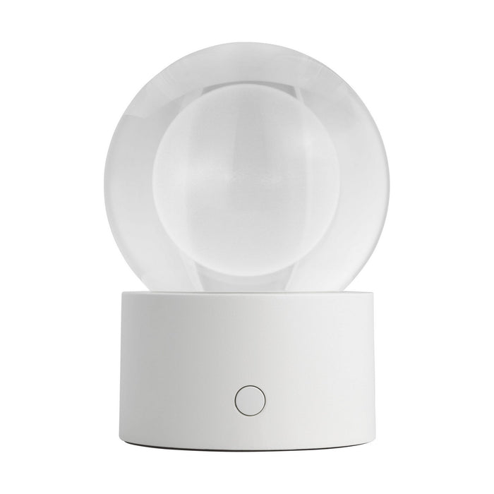 Visual Comfort Modern SLTB27427W LED Table Lamp, Matte White