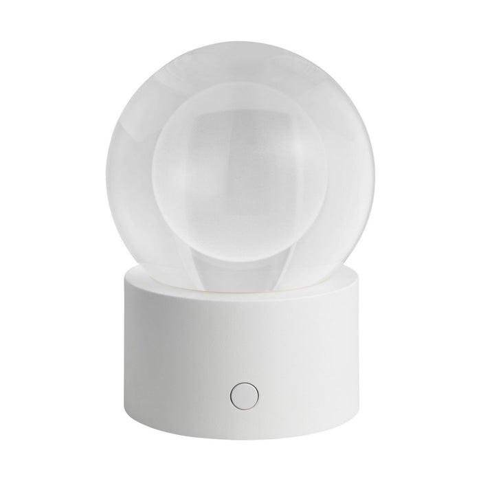 Visual Comfort Modern SLTB27427W LED Table Lamp, Matte White