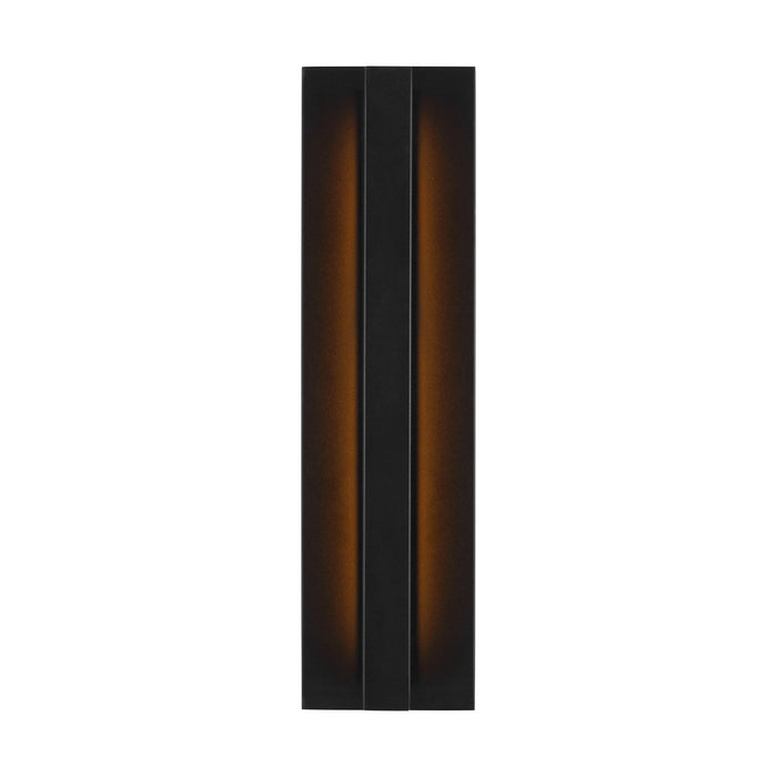 Visual Comfort Modern SLOWS30427B LED Outdoor Wall Mount, Black
