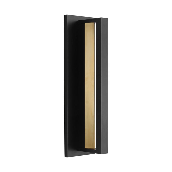 Visual Comfort Modern SLOWS30427B LED Outdoor Wall Mount, Black