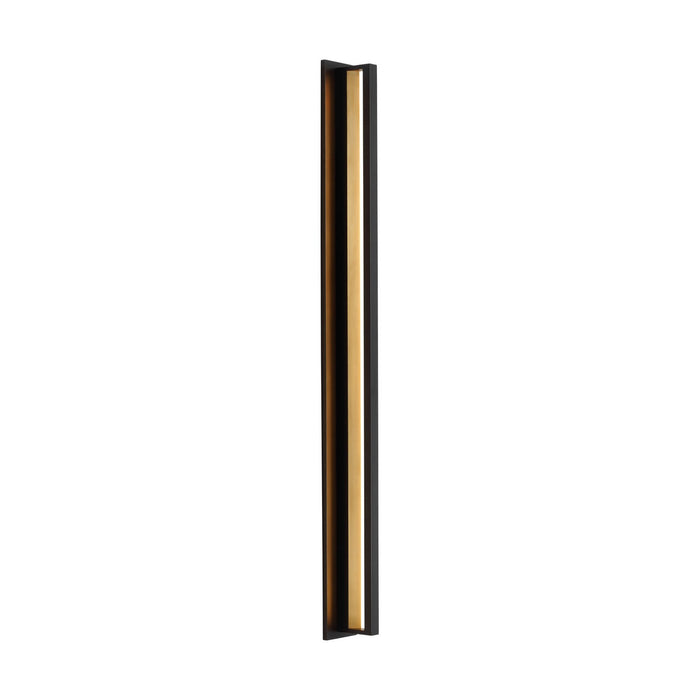 Visual Comfort Modern SLOWS30627B LED Outdoor Wall Mount, Black