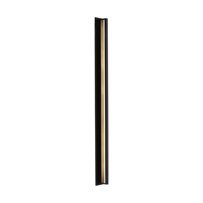 Visual Comfort Modern SLOWS30727B LED Outdoor Wall Mount, Black