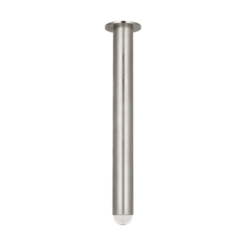 Visual Comfort Modern KWFM30827AN LED Flush Mount, Antique Nickel