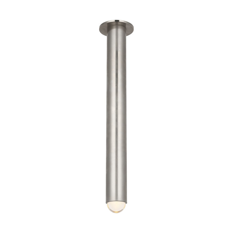 Visual Comfort Modern KWFM30827AN LED Flush Mount, Antique Nickel