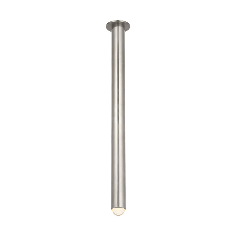 Visual Comfort Modern KWFM30927AN LED Flush Mount, Antique Nickel