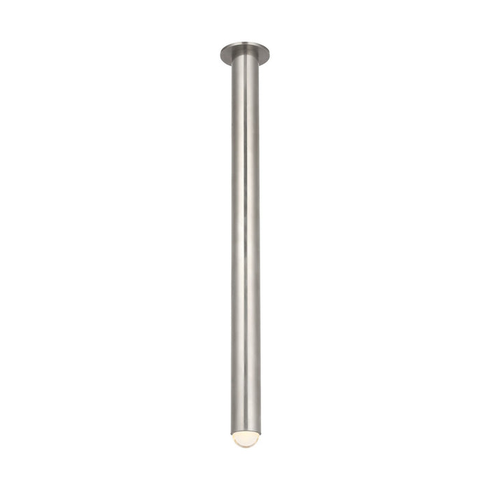 Visual Comfort Modern KWFM30927AN LED Flush Mount, Antique Nickel