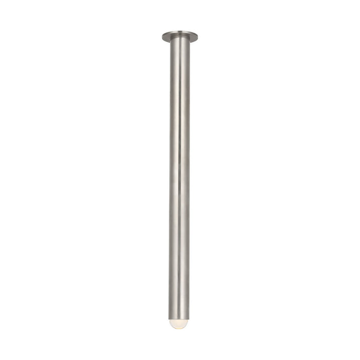 Visual Comfort Modern KWFM30927AN LED Flush Mount, Antique Nickel