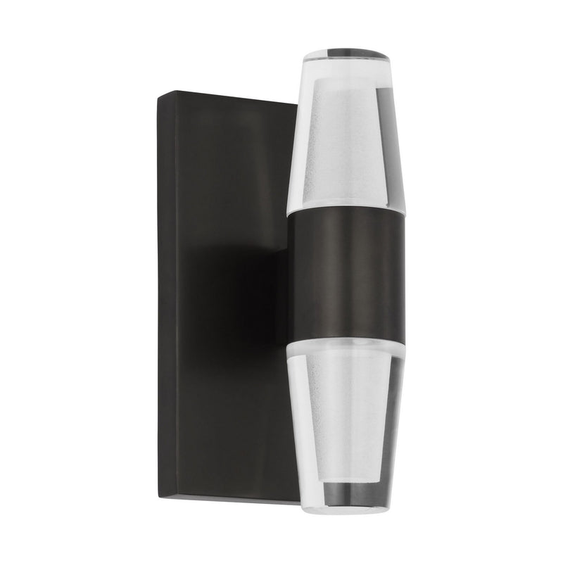 Visual Comfort Modern SLWS31327BZ-277 LED Wall Sconce, Dark Bronze