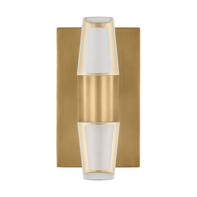 Visual Comfort Modern SLWS31327NB LED Wall Sconce, Natural Brass