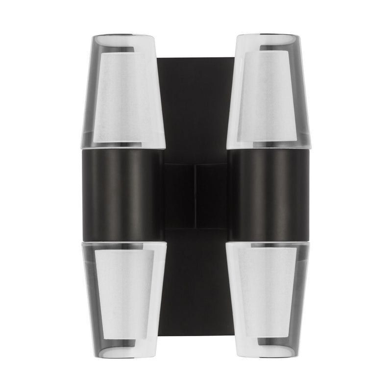 Visual Comfort Modern SLWS31427BZ LED Wall Sconce, Dark Bronze