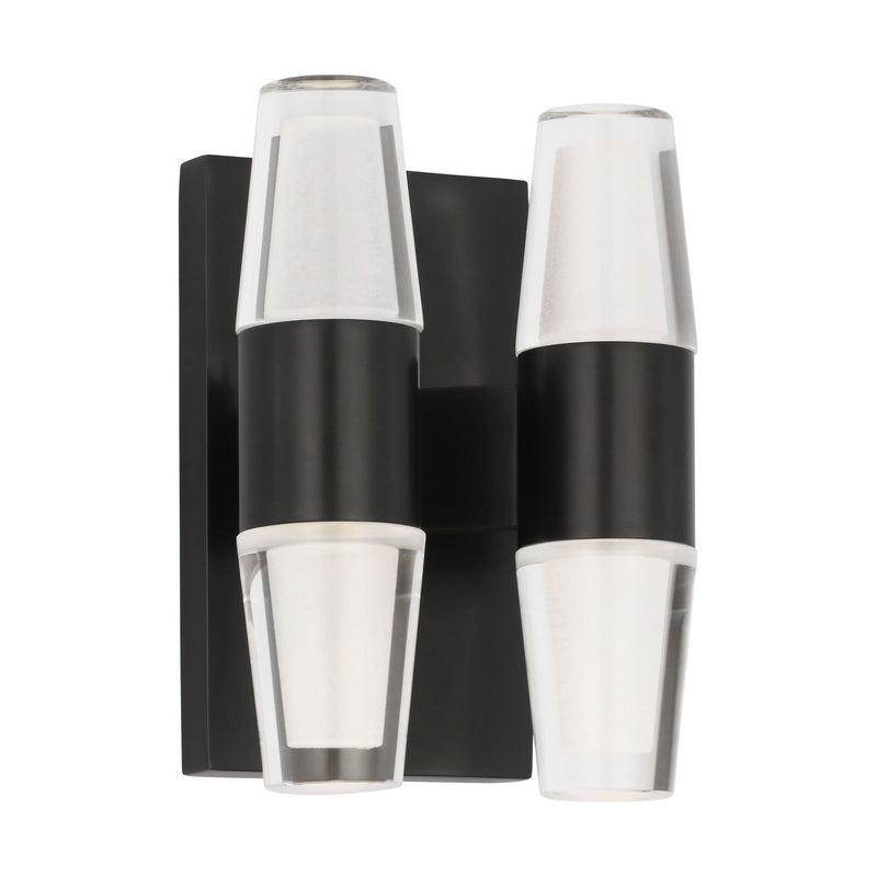Visual Comfort Modern SLWS31427BZ LED Wall Sconce, Dark Bronze